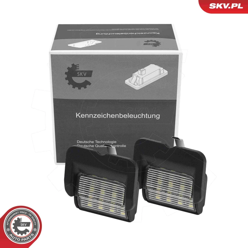 Image of ESEN SKV Number plate light ESEN SKV 72SKV554