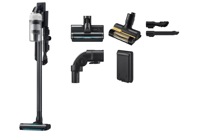 Image of Samsung Jet 85S Pet Stick Vacuum Cleaner Powerful Suction 250W Satin Greige VS70H25WLG/EU Satin Greige