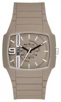 Image of Diesel DZ2167 Cliffhanger 2.0 Nude Dial Nude Silicone Watch