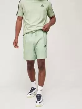Image of adidas 3 Stripe Chelsea Shorts - Green Size XS Men