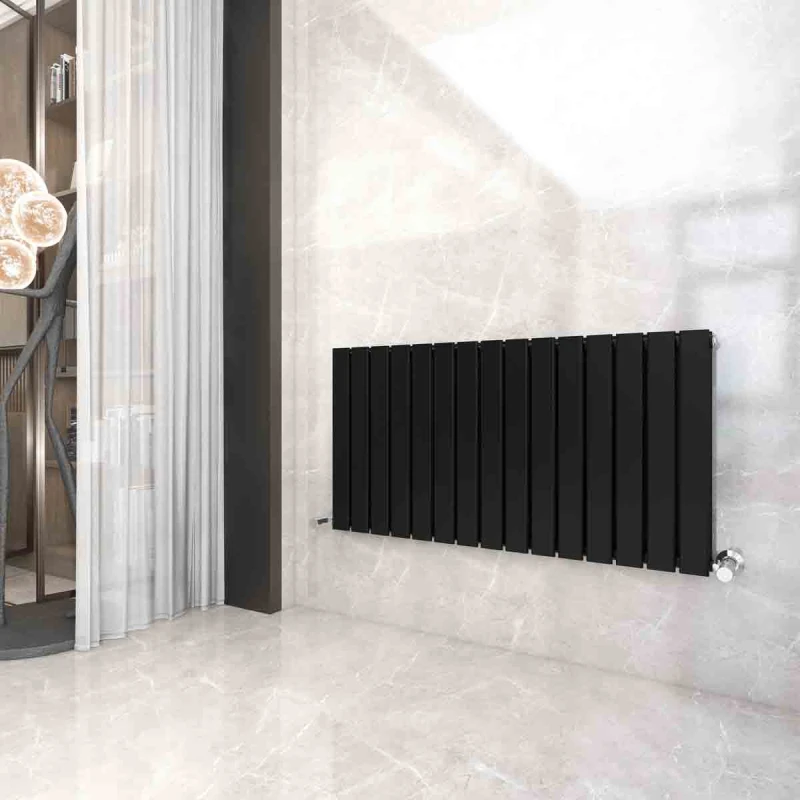 Image of MCC DIRECT Mcc Direct - 600 x 1020mm Double Designer Flat Panel Central Heating Radiator white HD1501