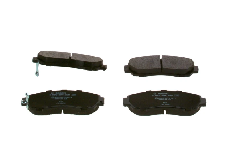 Image of Brake pad set Bosch 0 986 494 308
