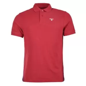 image of Barbour Sports Polo Shirt - Red