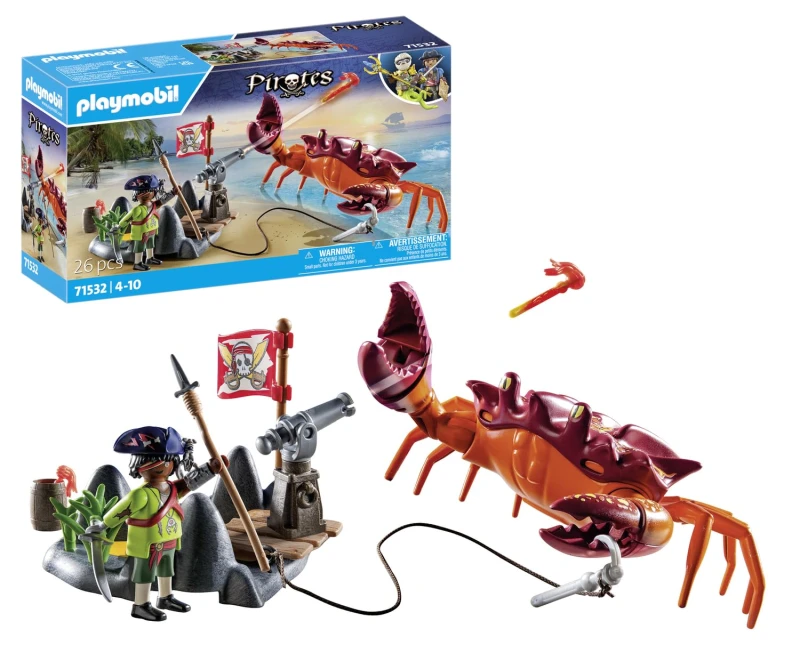 Image of Playmobil Pirates Giant Battle Crab