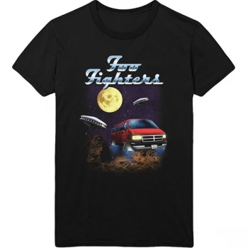 Image of Foo Fighters - Van Tour Unisex Medium T-Shirt - Black