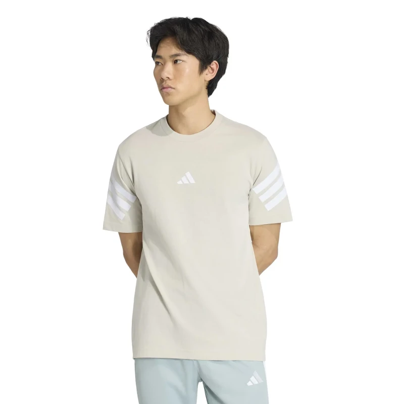 Image of Adidas T-Shirt adidas 3-Stripes Gris Male 2XL