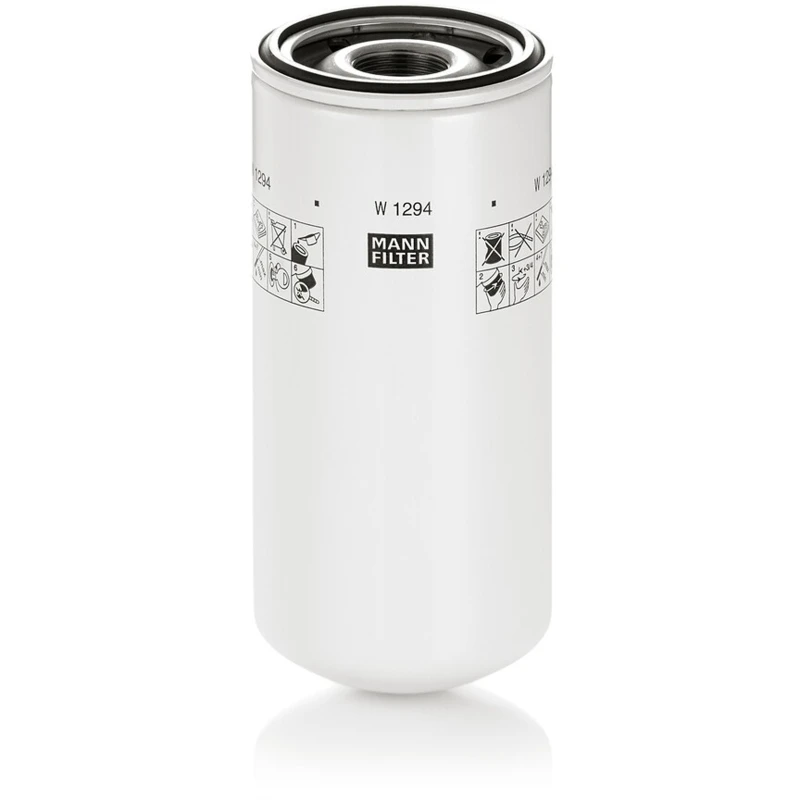Image of MANN-FILTER W 1294 Oil filter Spin-on Filter Oil Filter (7)