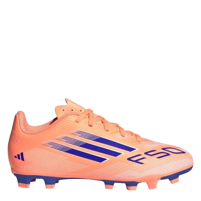 Image of adidas F50 Club Childrens Firm Ground Football Boots Firm Ground Football Boots C10 (28) Orange 08033012100