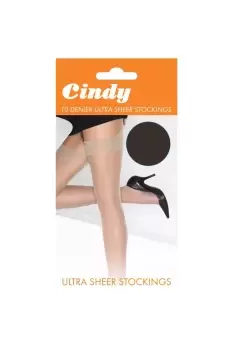 image of 10 Denier Ultra Sheer Stockings (1 Pair)