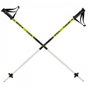 Image of Nevica Vail Ski Poles Juniors - Lime/White