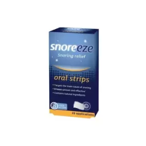 Image of Snoreeze Snoring Relief Oral Strips - 28s - 65037