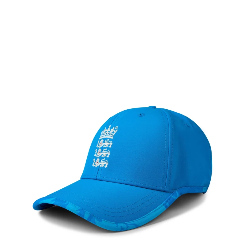 Image of Castore England ODI Cap Juniors - Blue Blue One Size