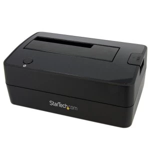 image of StarTech USB 3.0 to SATA Hard Drive Docking Station for 2.5/3.5 HDD