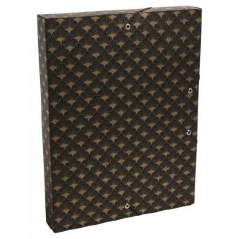 Image of Exacompta Neo Deco Elasticated Box File A4 25mm Assorted Colours PK8 - EXR46262EX