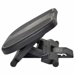 image of Serena Adjustable Under-Desk Footrest, black