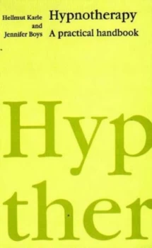 Image of Hypnotherapy by Hellmut W.A. Karle and Jennifer H. Boy Book