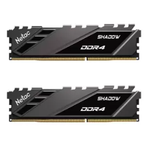 Image of Netac Shadow Grey 32GB Kit (2 x 16GB) DDR4 3200MHz (PC4-25600) CL16 DIMM Memory