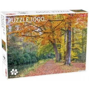 Image of Pathway By a Canal 1000 Piece Jigsaw Puzzle