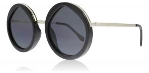 image of Le Specs Hey Yeh Sunglasses Black / Gold Black / Gold 50mm