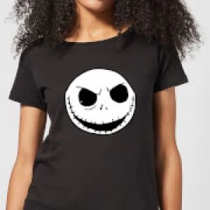 Nightmare Before Christmas Jack Skellington Womens T-Shirt - Black - 5XL