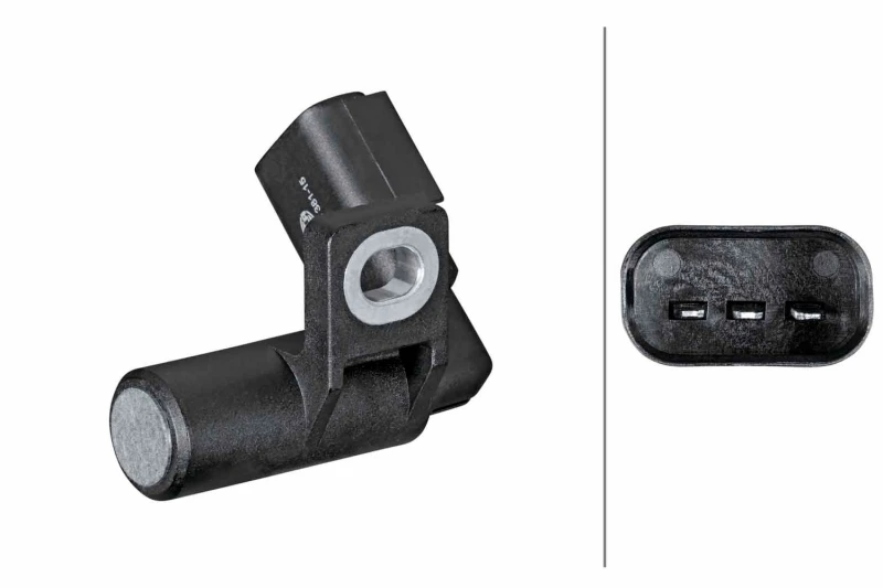 Image of HELLA Camshaft position sensor HELLA 6PU 358 381-151