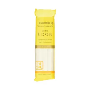 Image of Clearspring - Org Japanese Wide Udon Noodles 200g