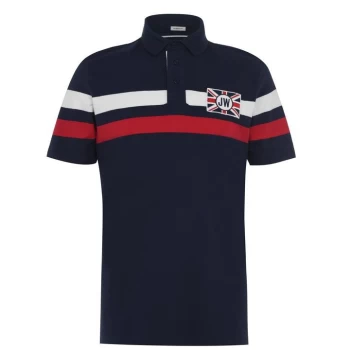 image of Jack Wills Barroway Polo Shirt - Navy