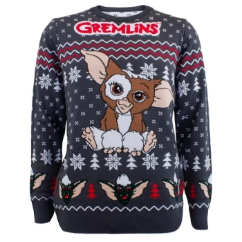 image of Gremlins - Gizmo Unisex Christmas Jumper Large