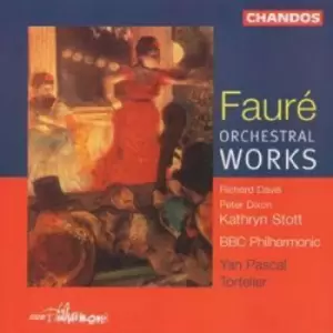 image of Orchestral works by Gabriel Faure CD Album