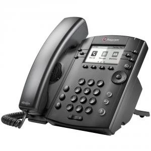 Image of Polycom VVX 311 HD Business Media IP Desk Phone No PSU