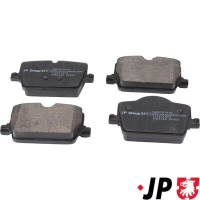 Image of JP GROUP Brake pad set JP GROUP 1463707510