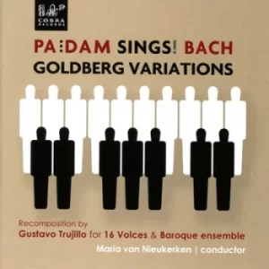 image of PaDam Sings Bachs Goldberg Variations by Johann Sebastian Bach CD Album