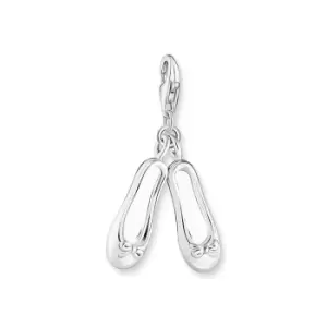 image of THOMAS SABO Silver Ballet Shoes Charm