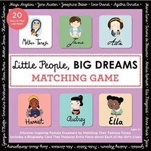 Image of Little People, BIG DREAMS Matching Game Put Your Brain to the Test with All the Girls of the Little People, BIG DREAMS...