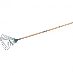 Image of Draper Carbon Steel Lawn Rake Ash Handle