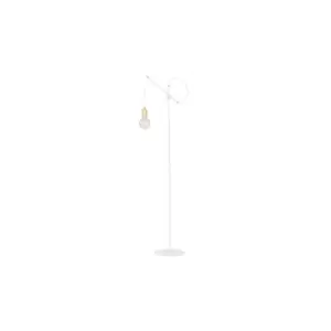 image of Artemis White Floor Lamp 1x E27