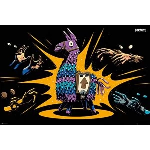 Image of Fortnite Poster Loot Llama 114