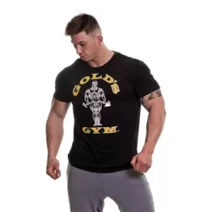 image of Golds Gym Muscle T Shirt Mens - Black