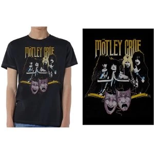 Image of Motley Crue - Theatre Vintage Mens Large T-Shirt - Black