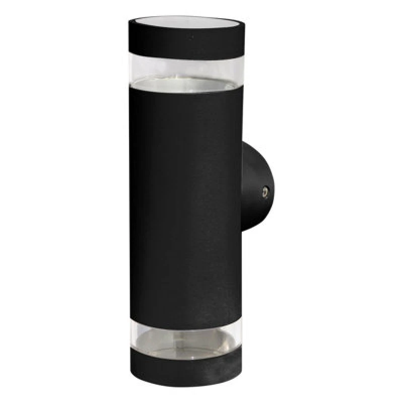 Image of Nxtgen Lincoln LED Round Up And Down Light 18W All-Weather Tri-Colour Cct Black