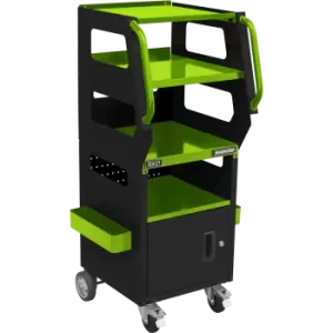 Sealey 4 Level Workshop Diagnostics Trolley Green & Black