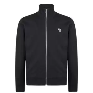 Image of Paul Smith Zebra Full Zip Sweatshirt - Black