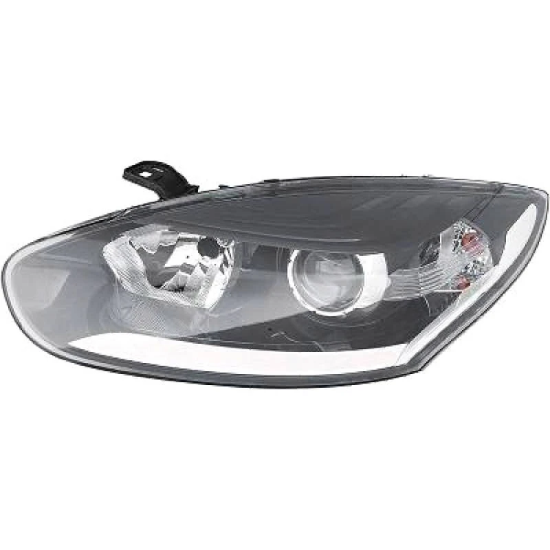 Image of DIEDERICHS 4466983 Headlights H7/H7, Left, with motor for headlamp levelling Headlight (259)