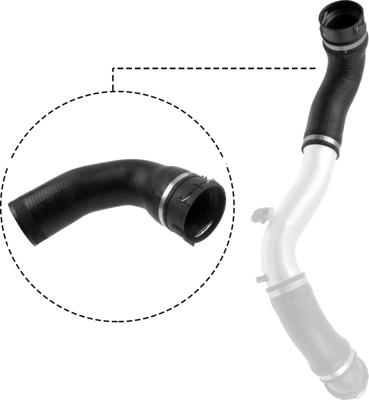 Image of GATES Charger intake hose GATES 09-0709