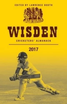 Image of Wisden Cricketers Almanack 2017 by Lawrence Booth Hardback