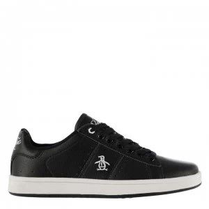 Image of Original Penguin Steadman Trainers - Black/White