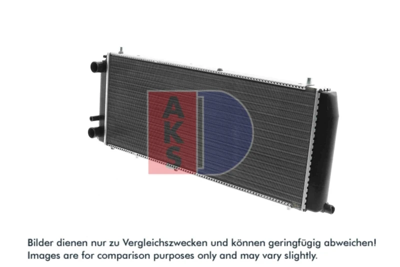 Image of AKS DASIS 480710N Engine radiator Aluminium, Mechanically jointed cooling fins Radiator,engine cooling (470)