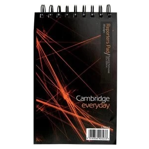 Image of Cambridge Notebook Headbound Wirebound 70gsm Ruled 300pp 200x125mm Ref 100080435 Pack 5