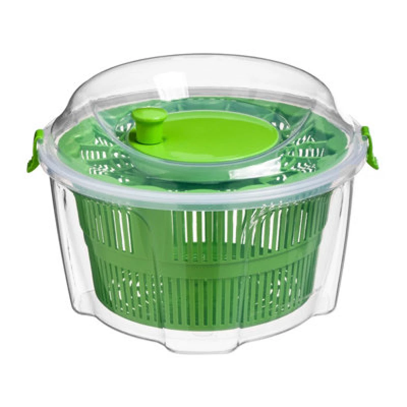 Image of Orsina Cambell Clear And Green Salad Spinner