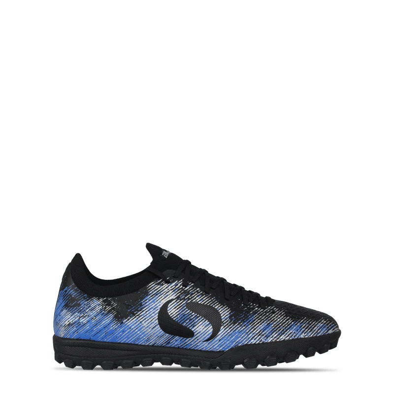 Image of Sondico Blaze Astro Turf Trainers Black/Blue male 8.5 (42.5)